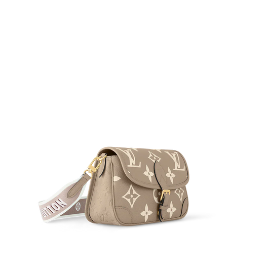 Louis Vuitton Diane Monogram Empreinte Tourterelle Beige cream